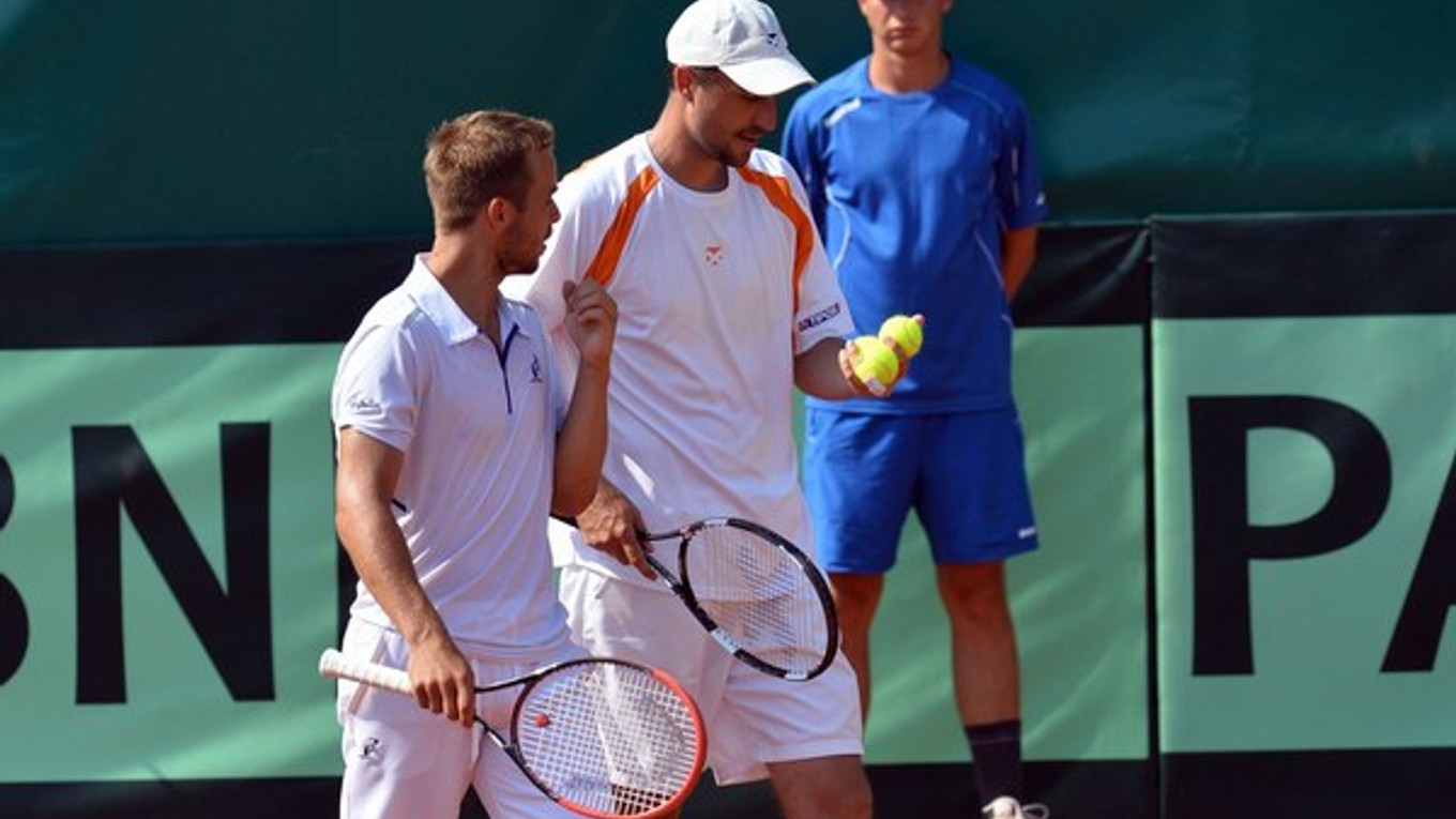 Andrej Martin (vľavo), Igor Zelenay.