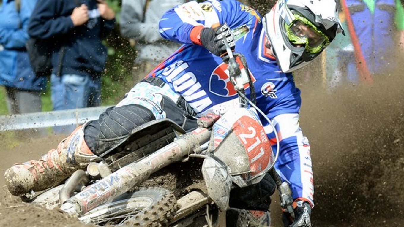 Slovenský jazdec Marek Haviar.