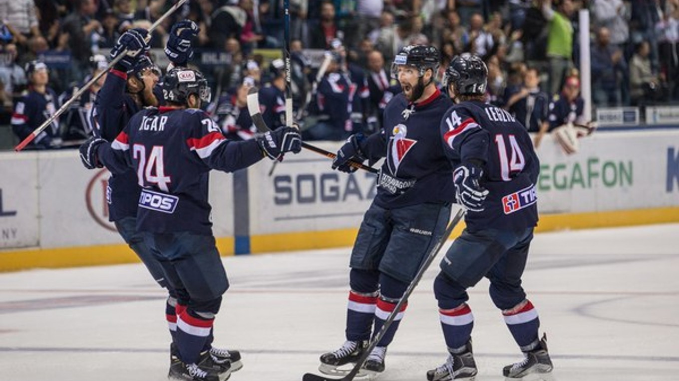 Slovan síce s Petrohradčanmi nakoniec ťahal za kratší koniec, za predvedený výkon si však zaslúži pochvalu.