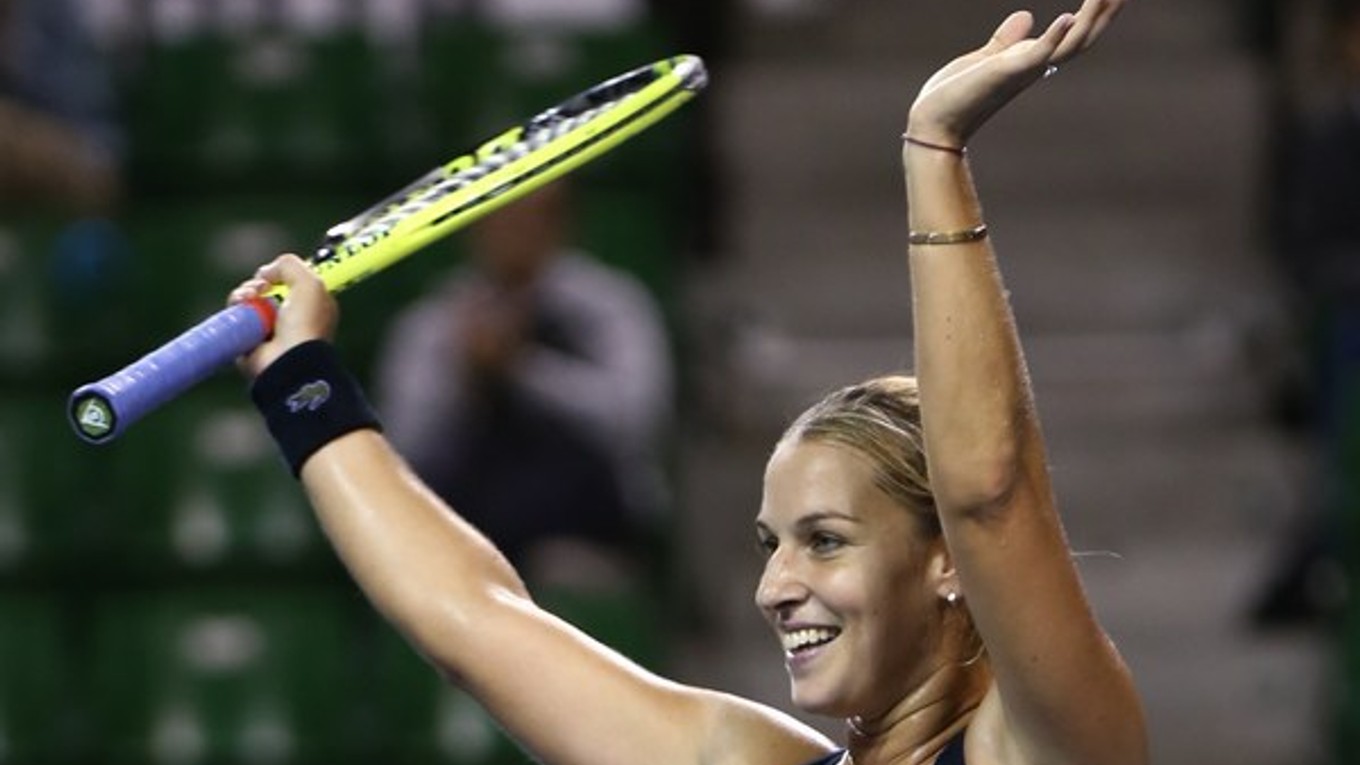 Cibulková mala po triumfe nad Ivanovičovou veľkú radosť.