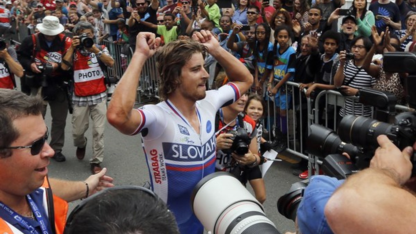 Peter Sagan je už ozajstnou športovou celebritou.