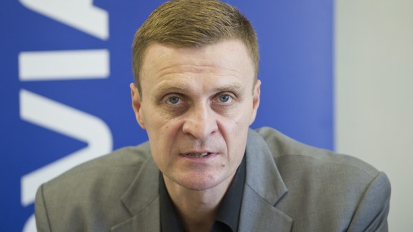 Vrchný riaditeľ Slovenskej basketbalovej ligy Peter Mičuda.