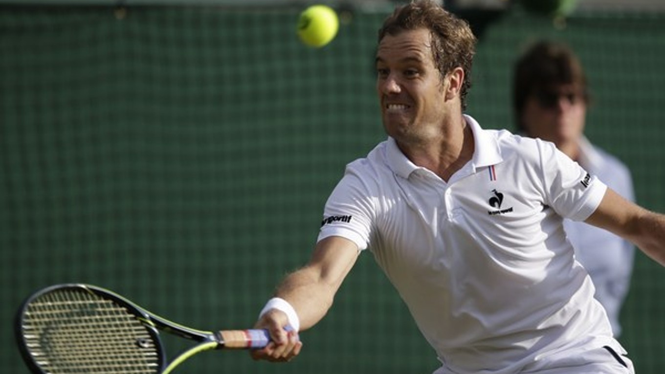 Richard Gasquet má na tohtoročnom Wimbledone výbornú formu.