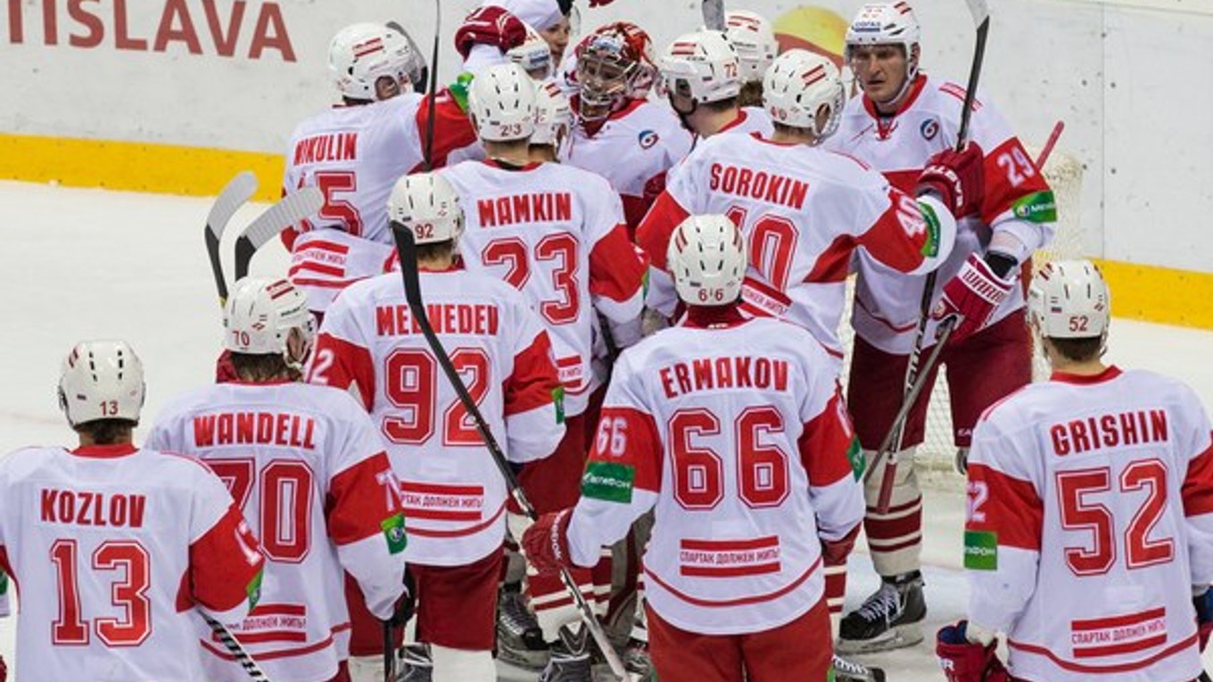 Hokejisti Spartaka Moskva sa po roku vrátia do KHL.