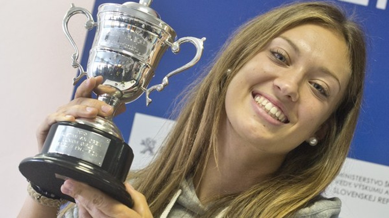 Tereza Mihalíková vyhrala v januári dvojhru junioriek na Australian Open.