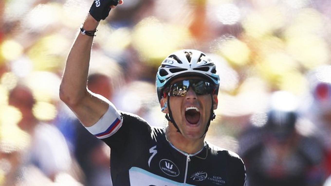 Zdeněk Štybar sa radoval z víťazstva aj v šiestej etape na tohtoročnej Tour de France.