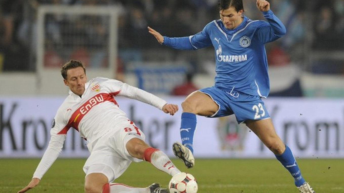 Jan Šimák (vľavo) si v minulosti obliekal aj dres Stuttgartu.