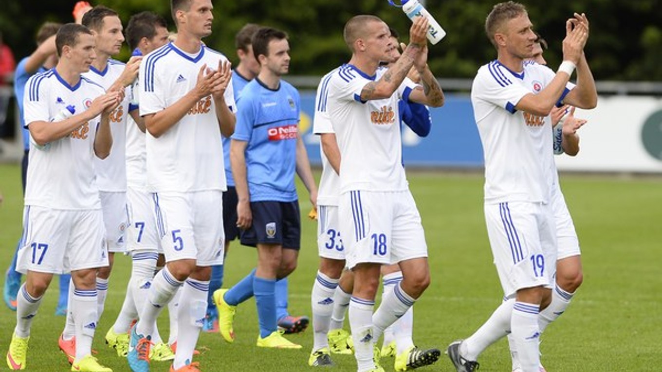 Futbalisti Slovana Bratislava sa tešia z postupu do tretieho predkola Európskej ligy.