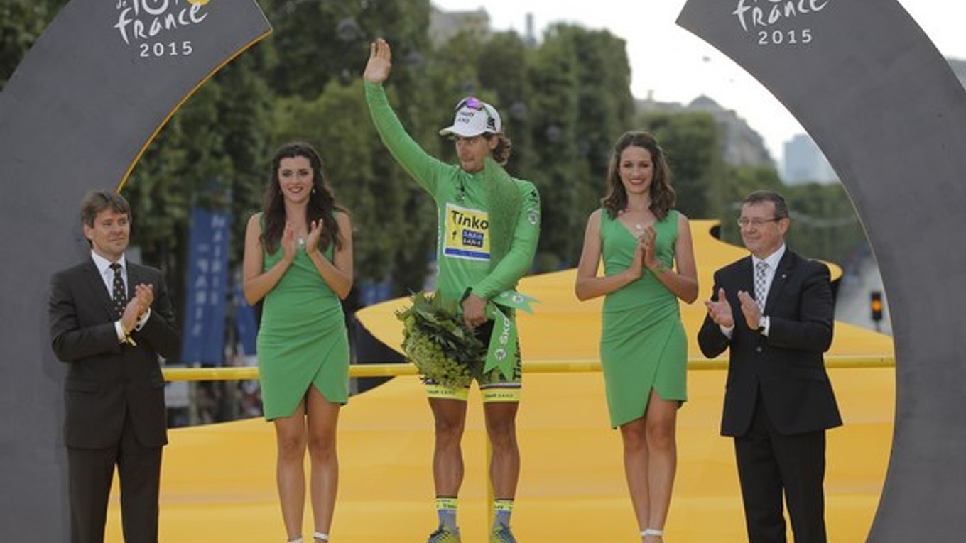 Peter Sagan definitívne získal štvrtý raz za sebou zelený dres pre najlepšieho šprintéra.