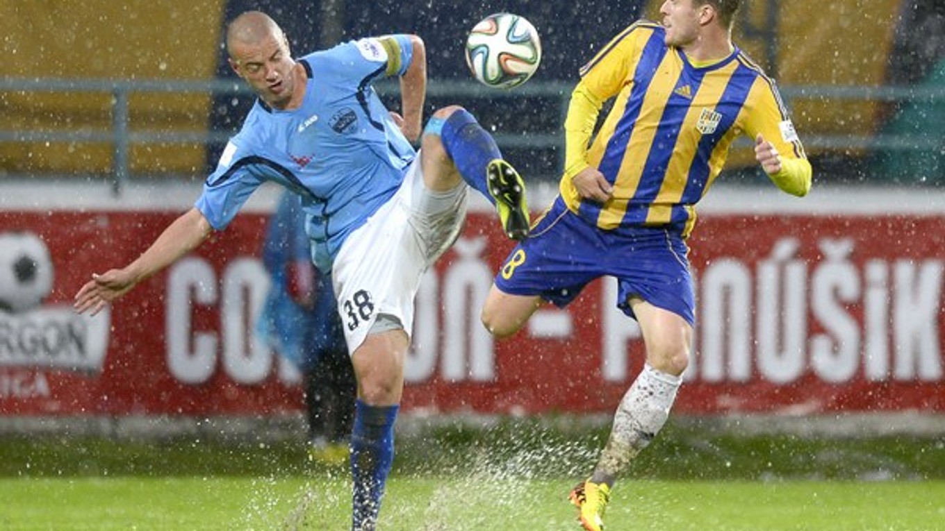 Pred príchodom do Poľska pôsobil Gergel (vpravo) v drese dunajskostredského DAC.