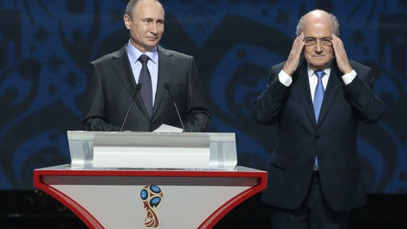 Putina a Blattera spája silné priateľstvo.