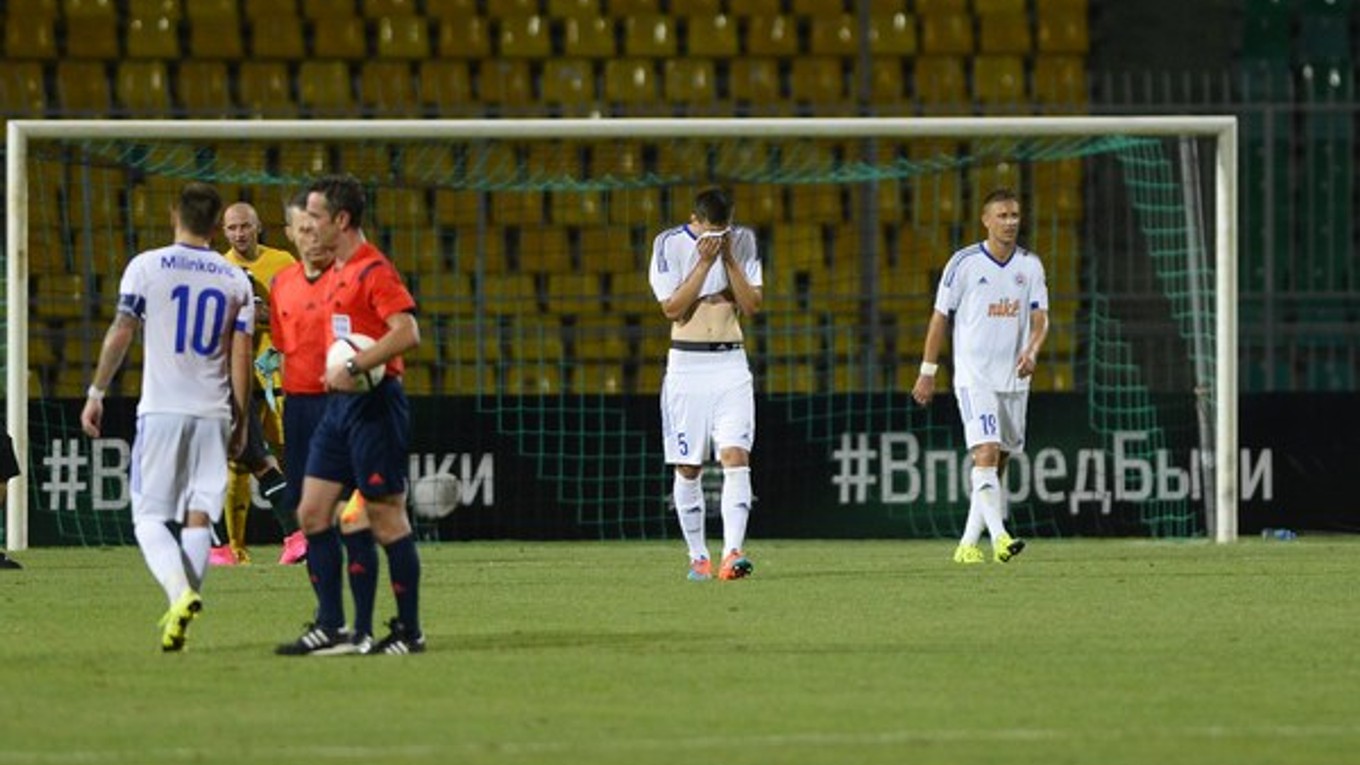 Futbalisti Slovana smútia po prehre 0:2 na ihrisku Krasnodaru. V odvete ich čaká náročná úloha.