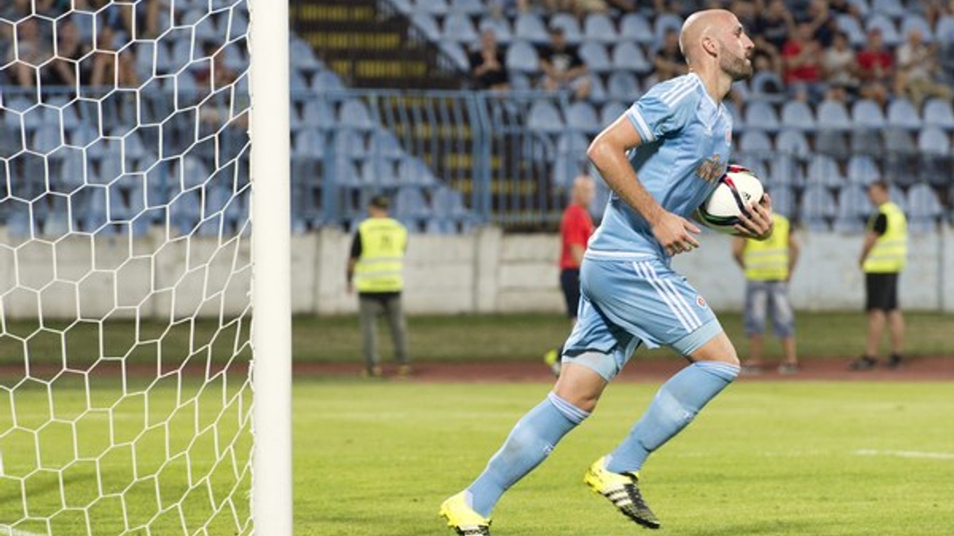 Domácu pohárovú odvetu proti FK Krasnodar si Róbert Vittek vychutnal.