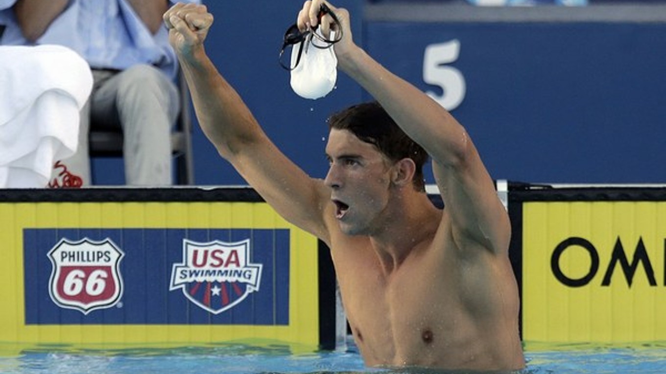 Na US Nationals zaplával v piatok Phelps najlepší výkon roka na 200 m motýlik.