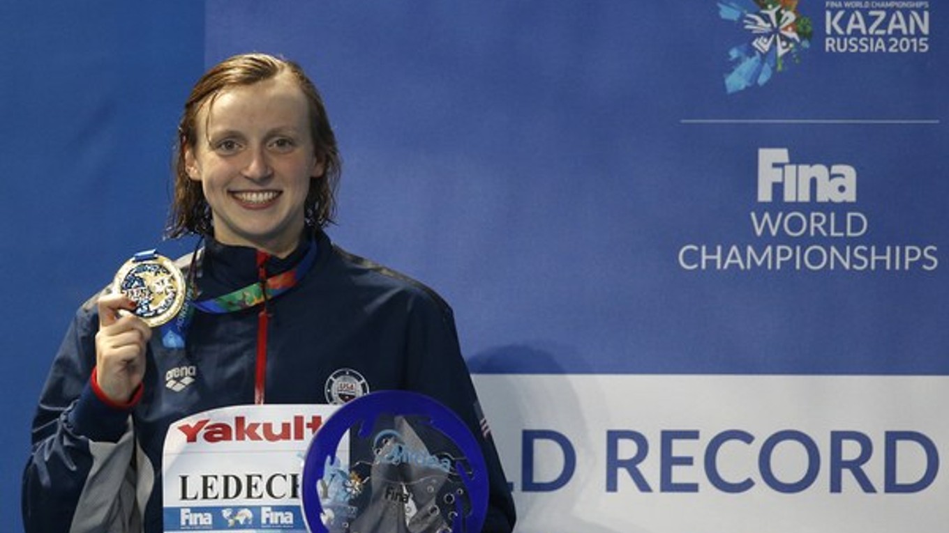 Katie Ledecká sa stala najvýraznejšou postavou plaveckých MS v Kazani.