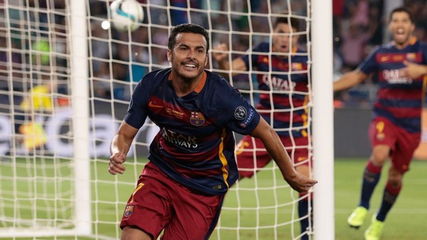 Pedro Rodríguez bol v súboji o Európsky superpohár hrdinom FC Barcelona. Strelil rozhodujúci gól.