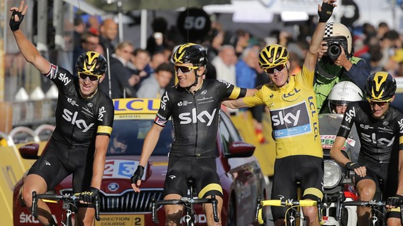 Chris Froome v júli druhý raz ovládol Tour de France.