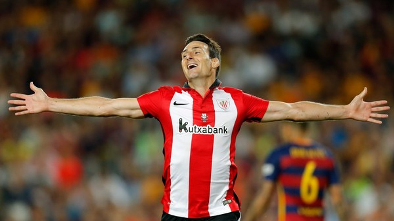 Aritz Aduriz je jedným z kľúčových hráčov Athletic Bilbao. V španielskej lige strelil už 172 gólov.