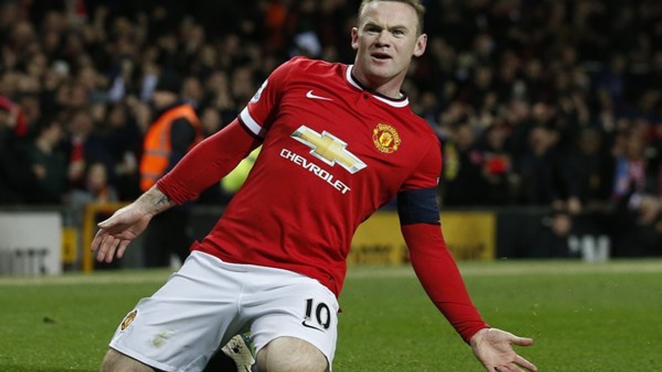 Wayne Rooney z Manchestru United.