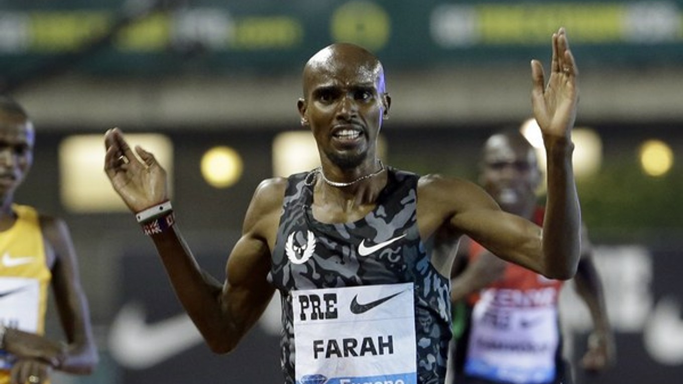 Mo Farah.