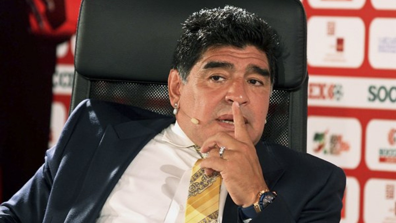 Legendárny Diego Maradona by sa rád stal viceprezidentom FIFA.