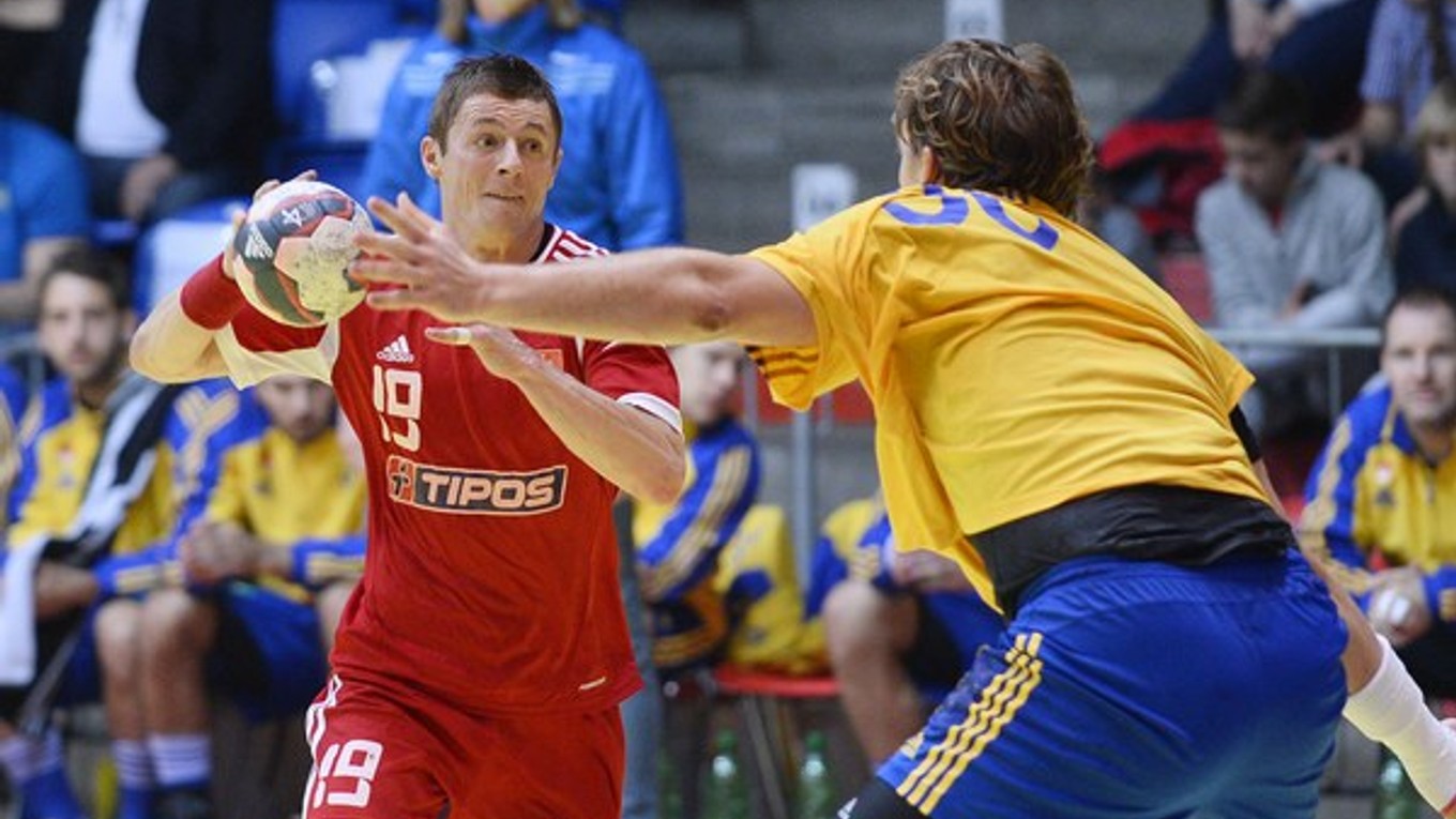 Slovák Ľubomír Ďuriš (vľavo) a Jesper Nielsen.