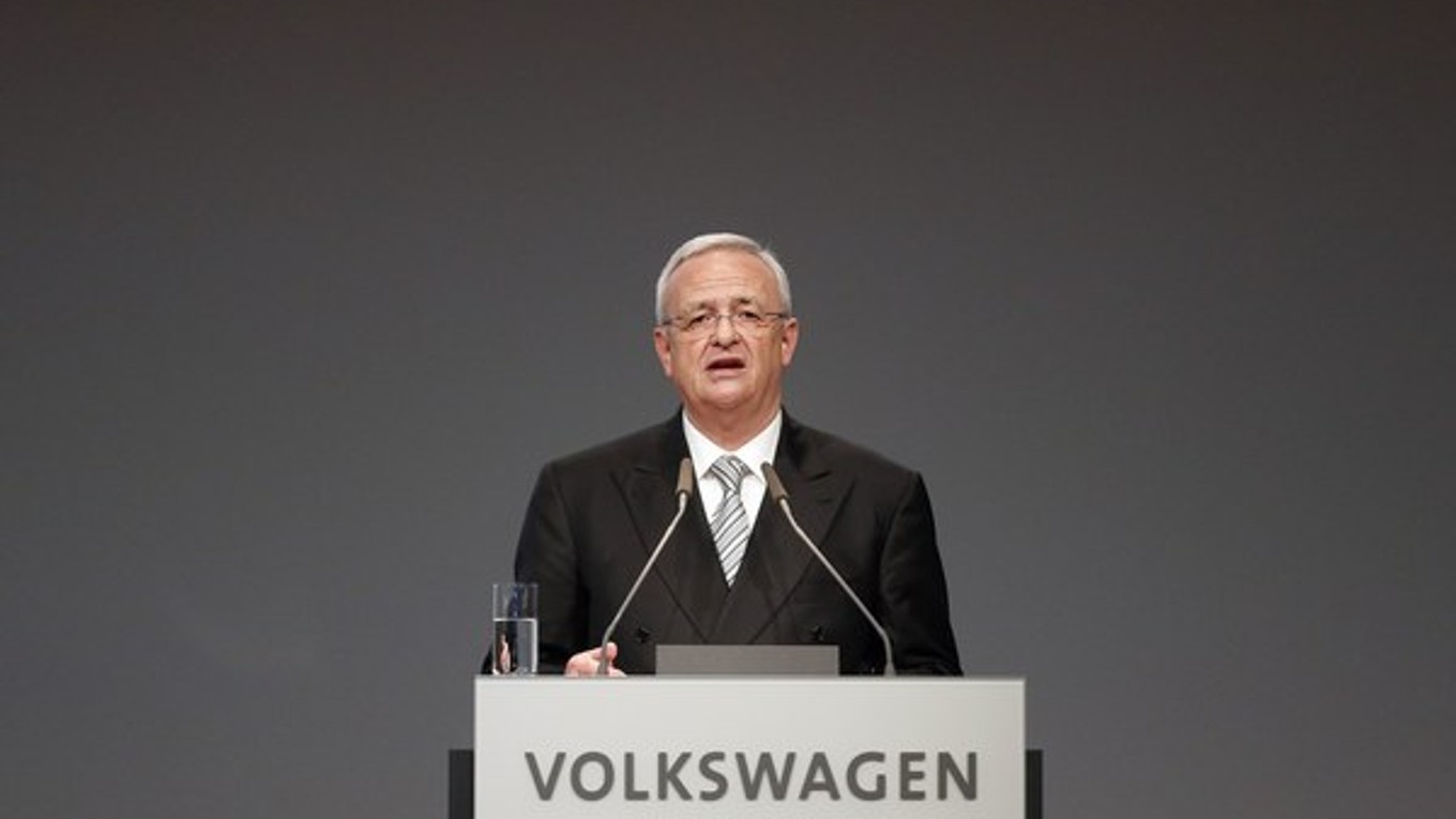 Generálny riaditeľ koncernu Volkswagen Martin Winterkorn.