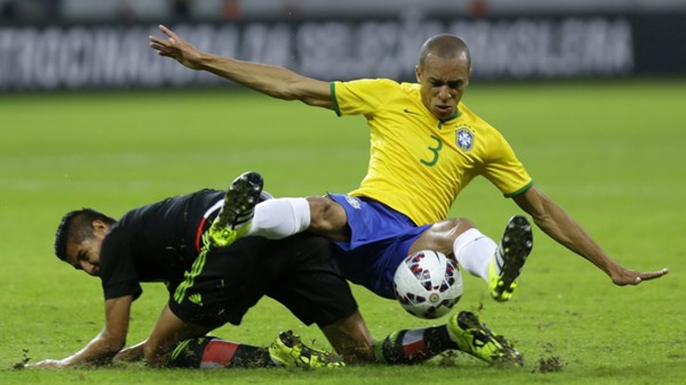 Miranda (č. 3) bol aj členom brazílskeho výberu na juhoamerickom šampionáte Copa América.