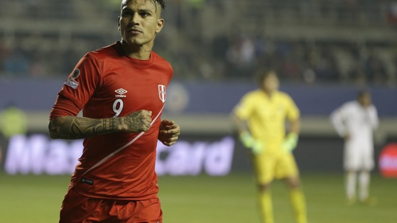 Paolo Guerrero strelil v zápase o tretie miesto už štvrtý gól na turnaji.