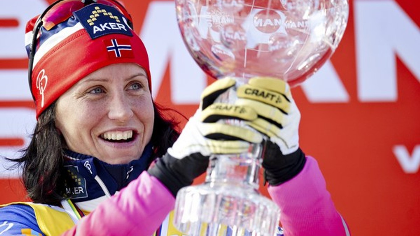 Marit Björgenová v uplynulej sezóne štvrtý raz v kariére vyhrala Svetový pohár.