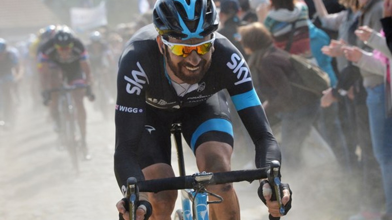 Bradley Wiggins absolvoval v nedeľu svoje posledné preteky na ceste na Paríž - Roubaix.