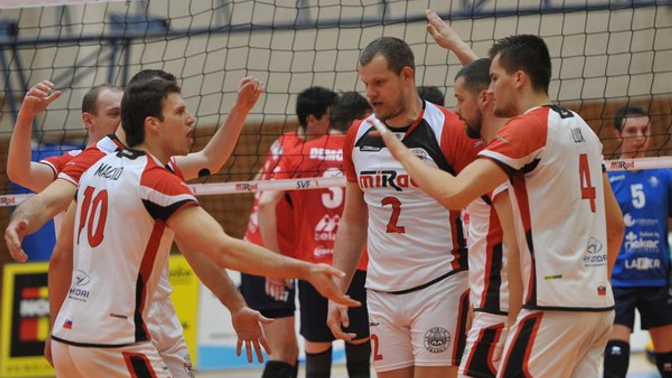 Volejbalisti Prešova sú majstrami Slovenska.