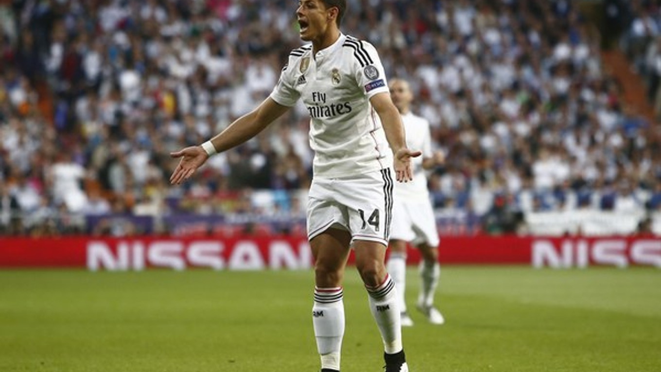 Javier Hernández rozhodol o postupe Realu Madrid do semifinále Ligy majstrov.
