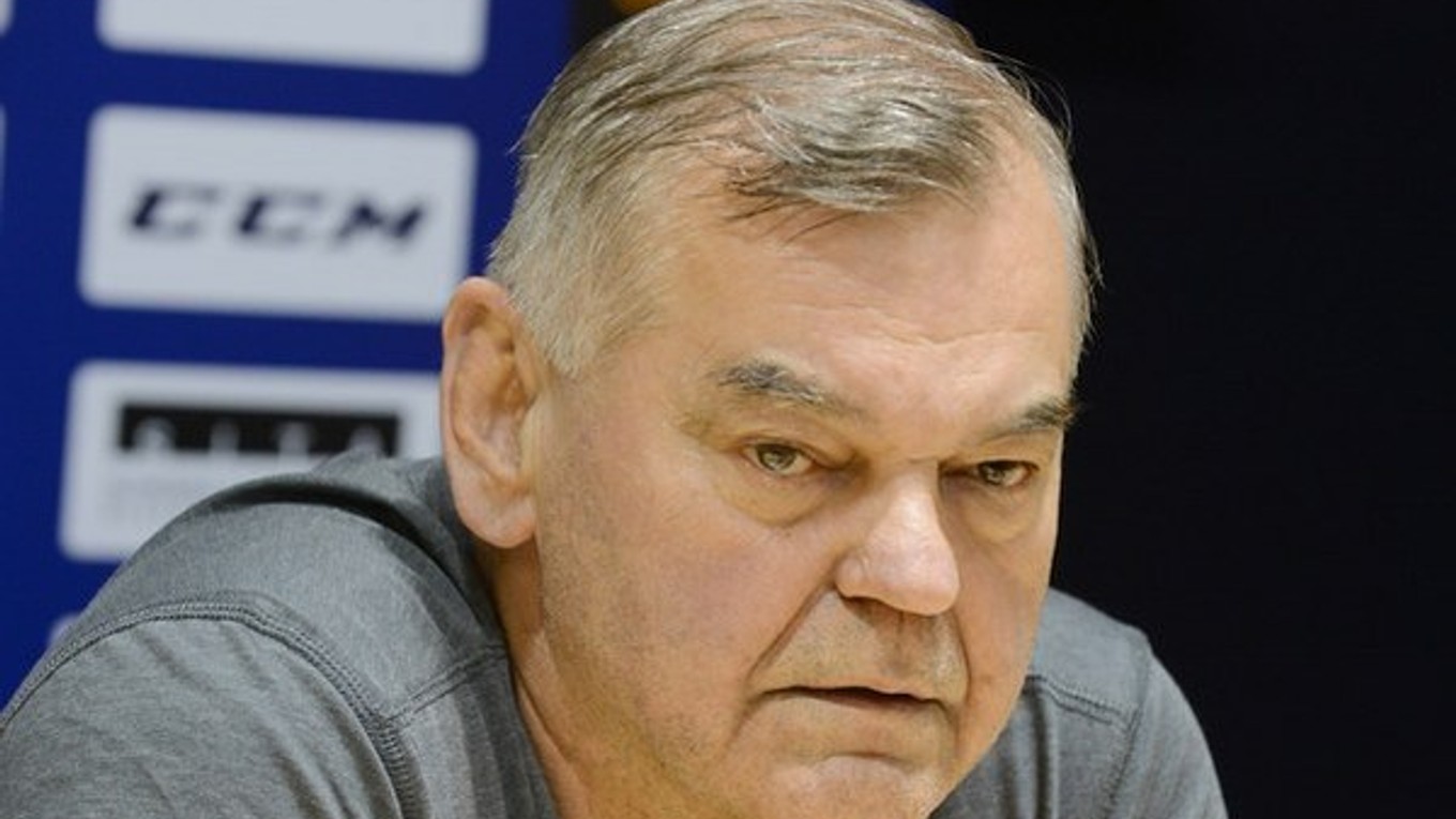 Tréner Vladimír Vůjtek.