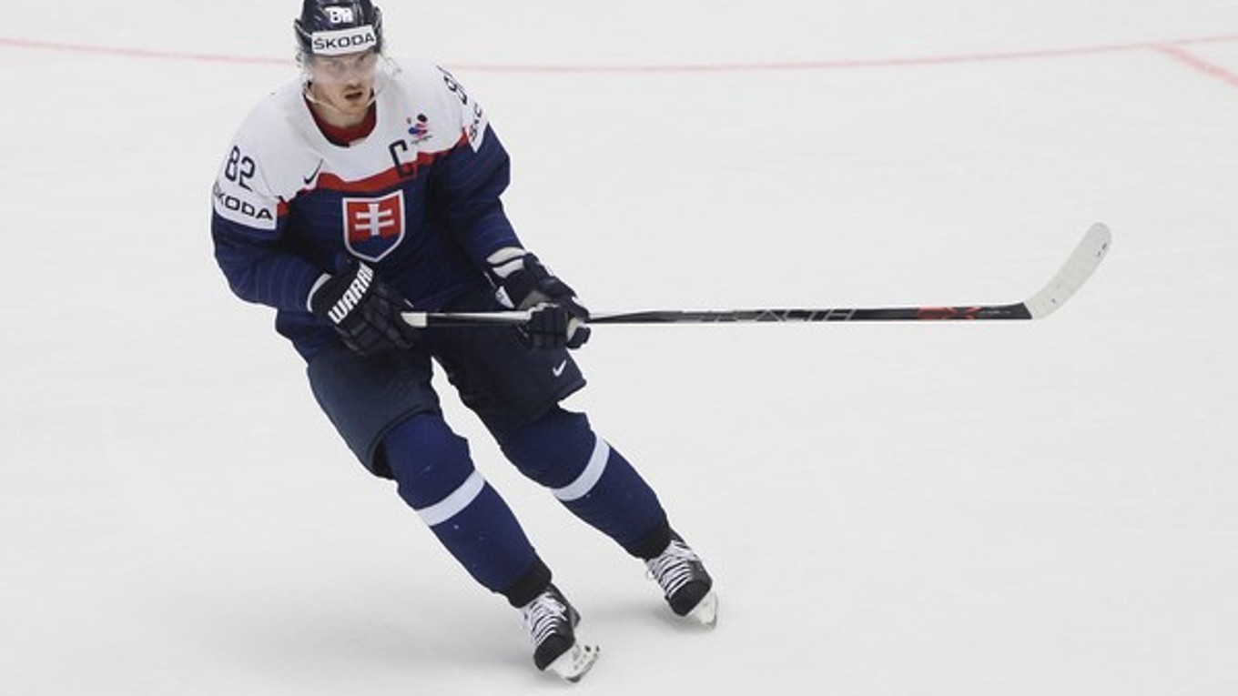 Tomáš Kopecký bol opäť kapitánom slovenského výberu.