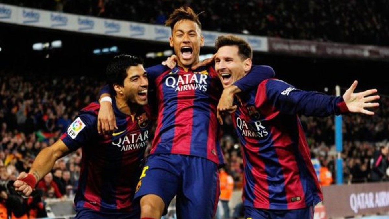 Suárez, Neymar a Messi si skvele rozumejú.