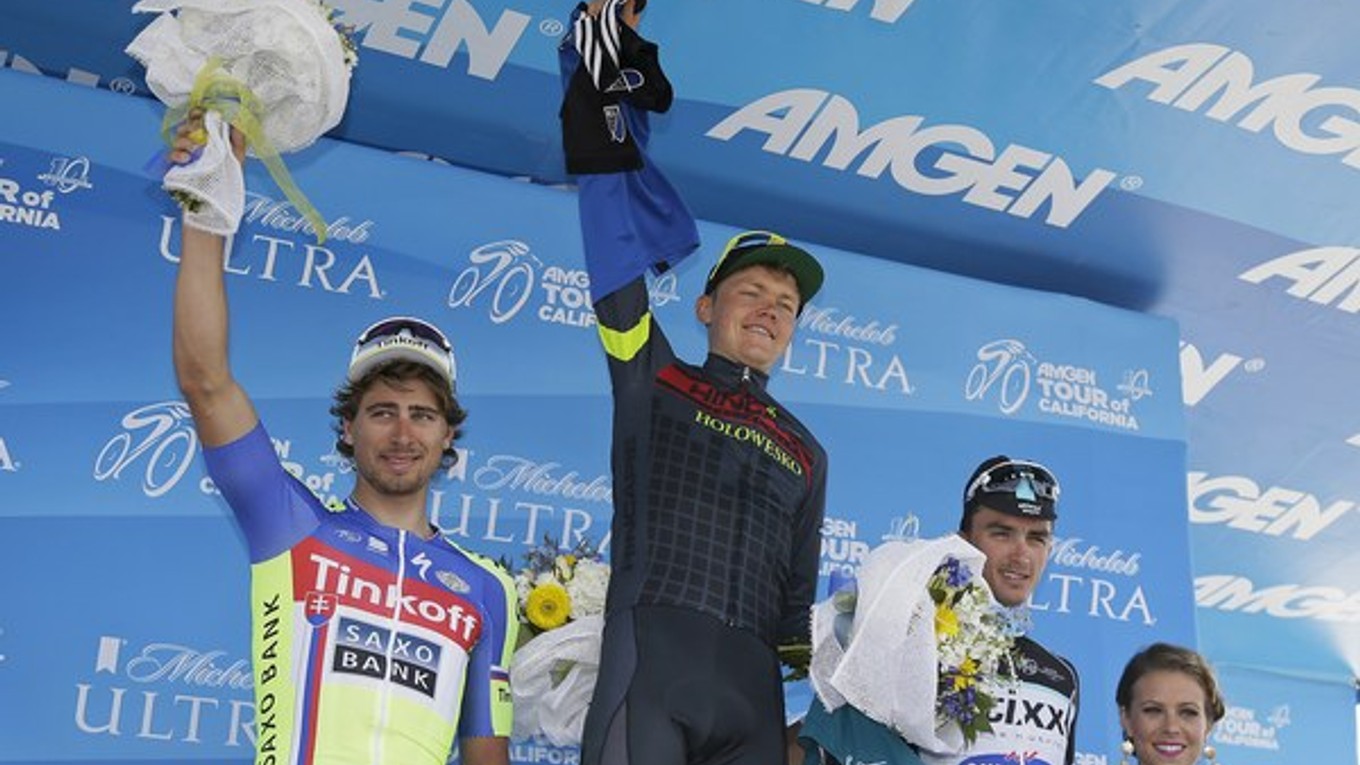 V siedmej etape bol najrýchlejší Francúz Alaphilippe (vpravo). Peter Sagan (vľavo) finišoval ako šiesty.