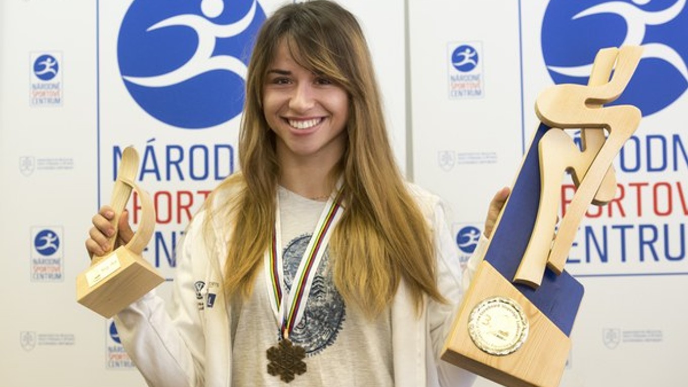Klaudia Medlová získala na nedávnych majstrovstvách sveta bronzovú medailu.