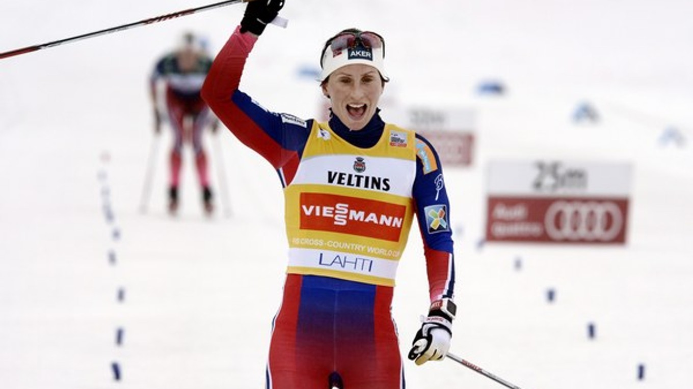 Martin Björgenová získala malý glóbus v šprinte.