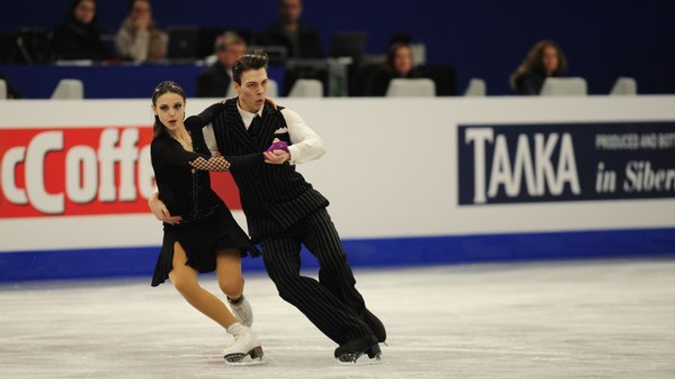 Slovenskí reprezentanti Federica Testová a Lukáš Csölley predviedli trinásty najlepší krátky program.