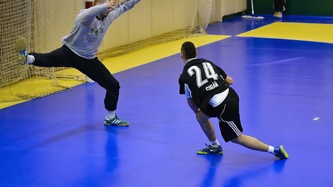 Braňo Cigáň v akcii.