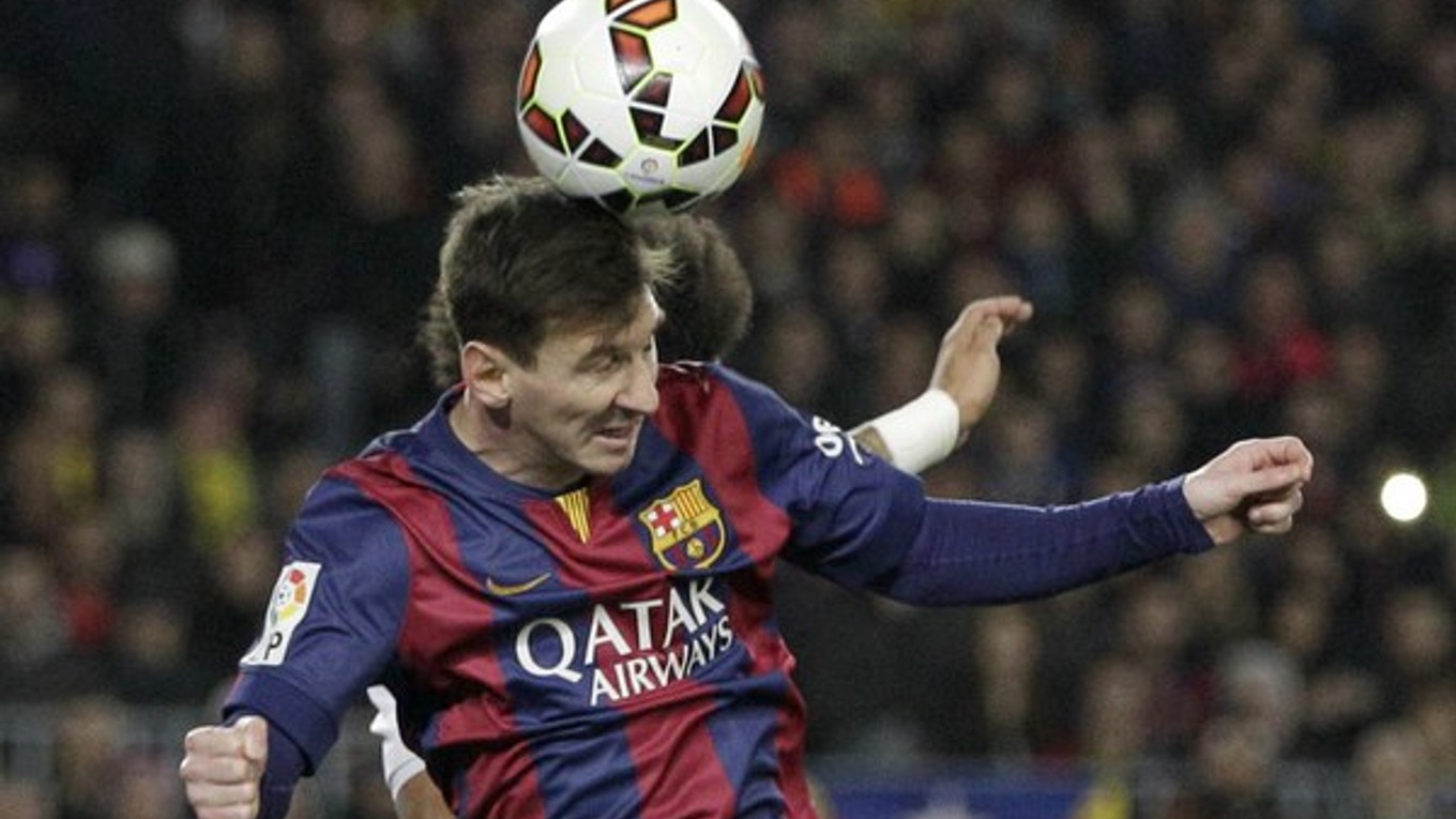 Skóre zápasu otváral Lionel Messi.