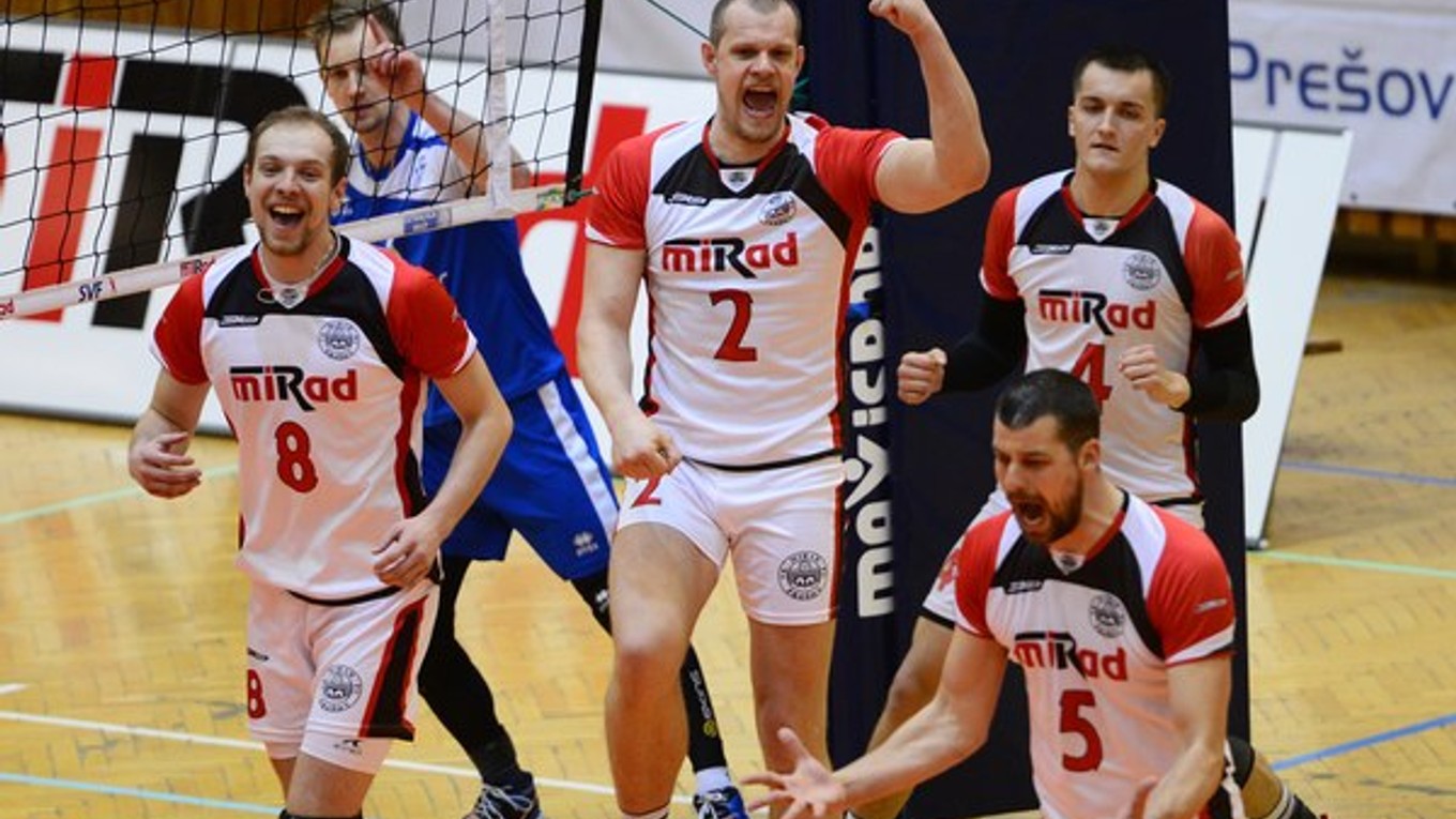 Volejbalisti Prešova sa stali slovenskými majstrami pred desiatimi rokmi.
