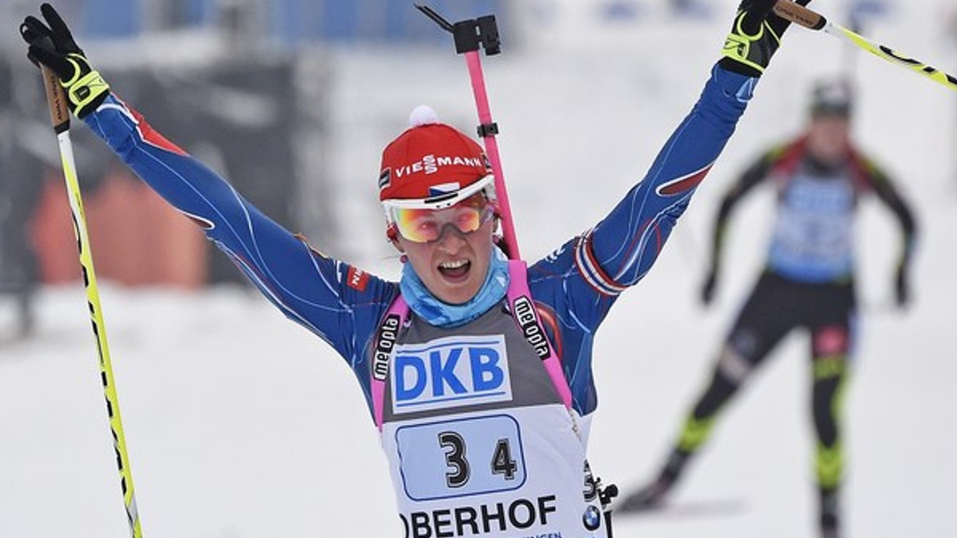 Veronika Vítková vyhrala v nemeckom Oberhofe aj individuálne preteky na 7,5 km.