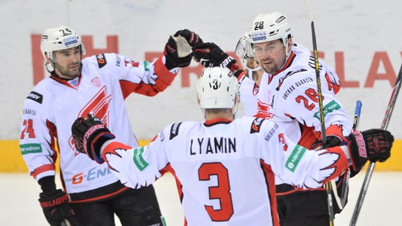 Hokejisti Omska zdolali doma Kazaň.