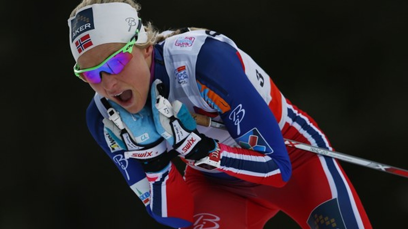Therese Johaugovej sa ako prvej bežkyni podarilo zdolať na Tour de Ski suverénnu Marit Björgenovú.