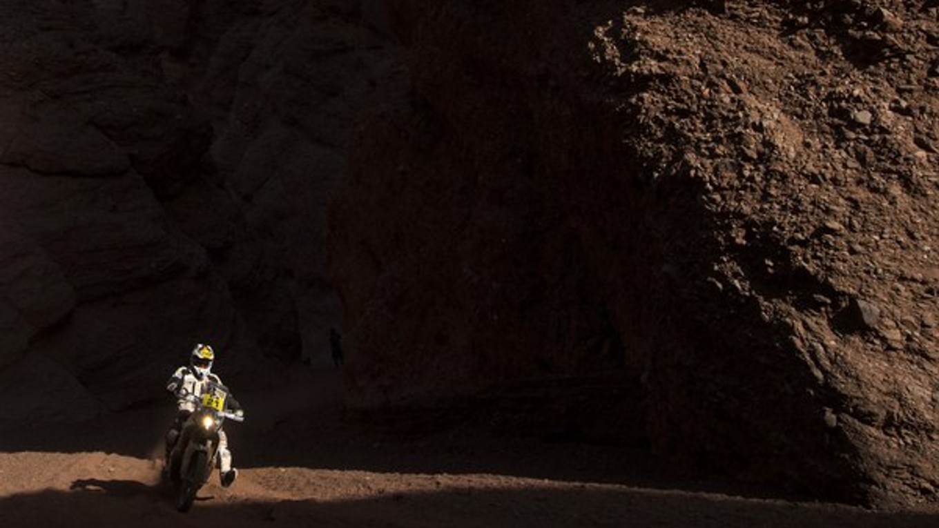 Ivan Jakeš včera dokázal vyhrať etapu na Rely Dakar.