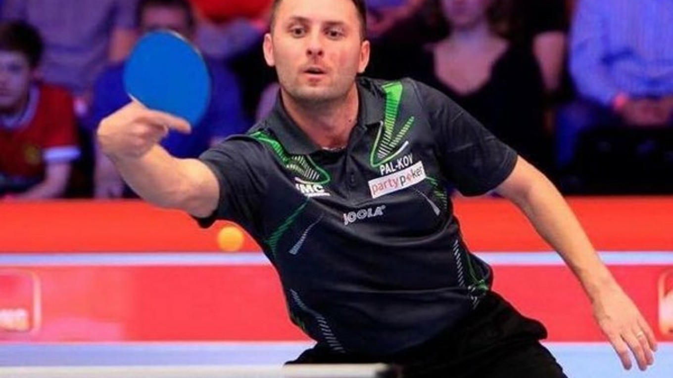 Ľubomír Pištej má bronz z MS v pingpongu.