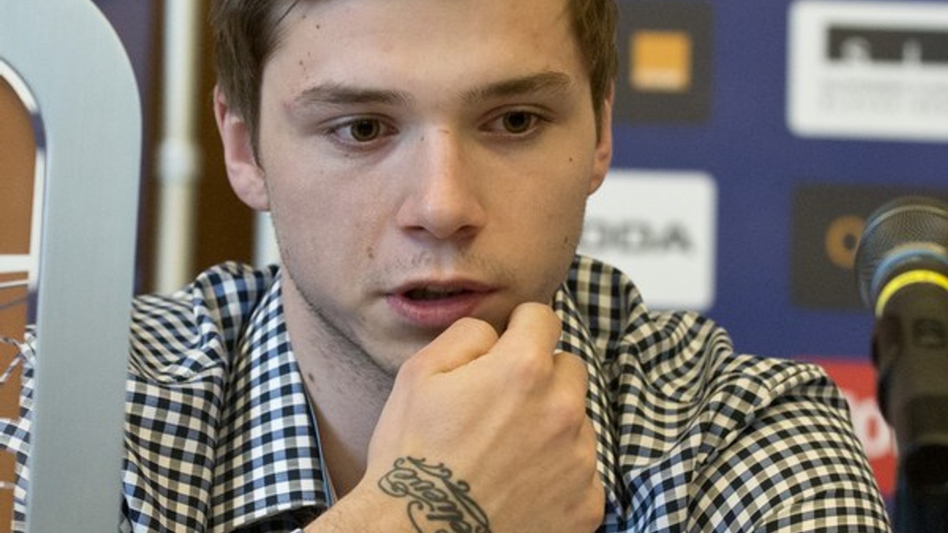 Kapitán bronzového výberu slovenskej hokejovej reprezentácie do 20 rokov Martin Réway.