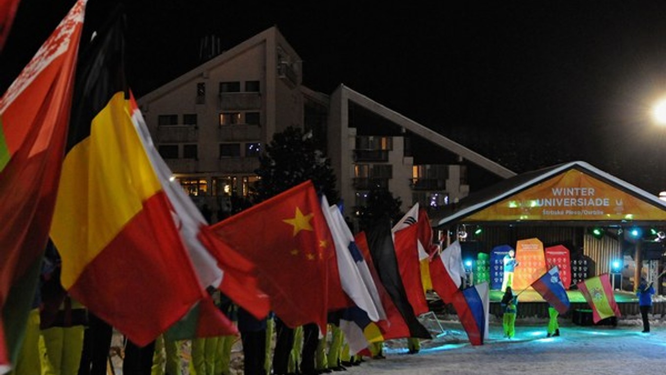 Slovenská časť univerziády skončila záverečným ceremoniálom v nedeľu, 1. februára.
